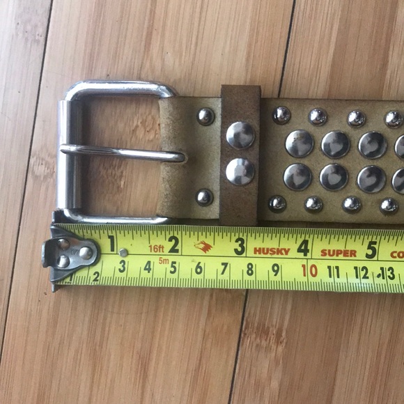 Vintage Silver Studded Belt - Picture 4 of 6